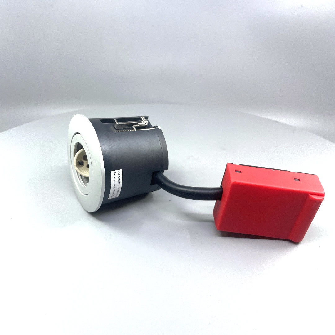 Daxtor Easy 2-Change GU10 downlight Ø87 mm – aluminium (360° frame 20)