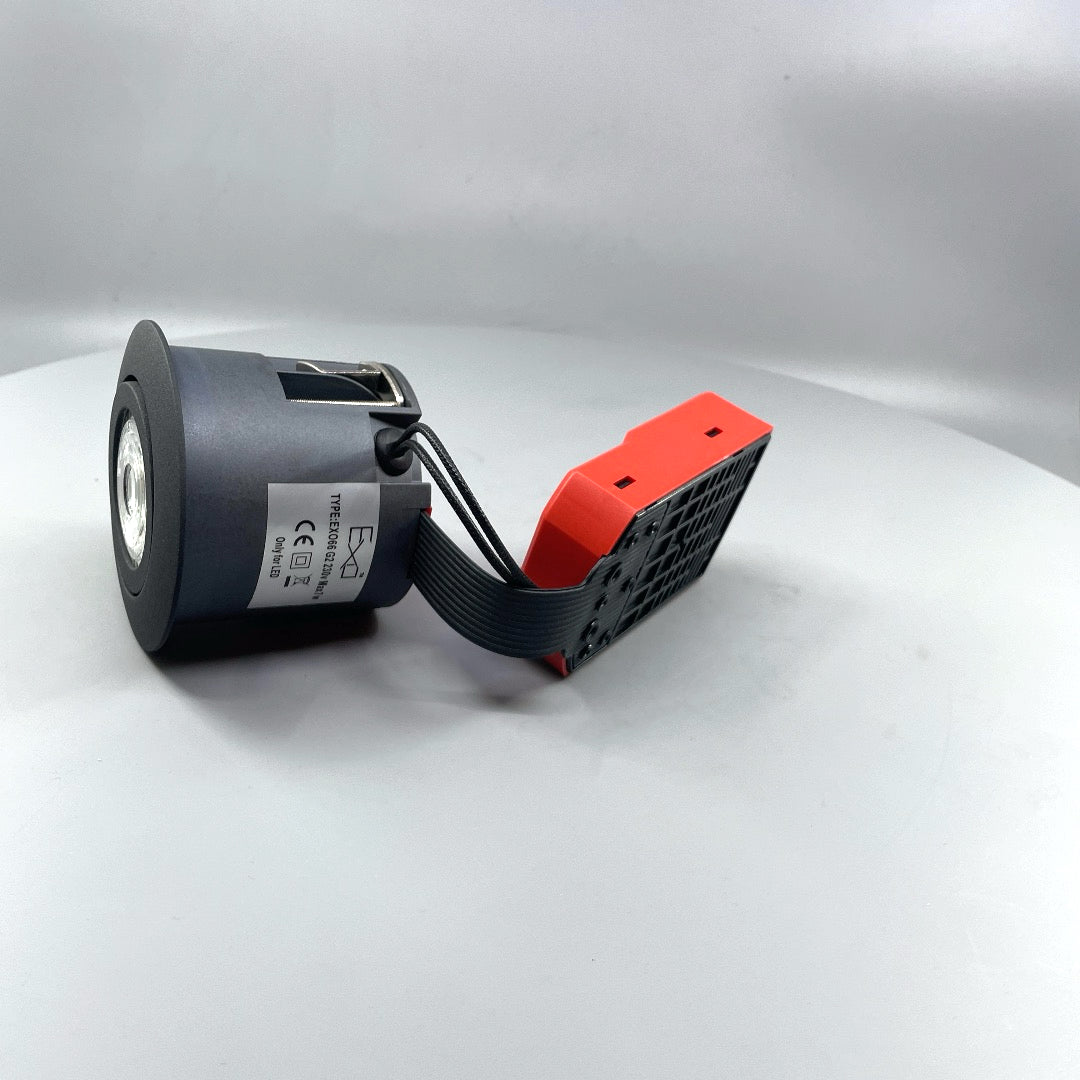 EXO 66 G2 Medium Profile GU10 SA-M-BL Ø88. IP21 (360° frame 5)