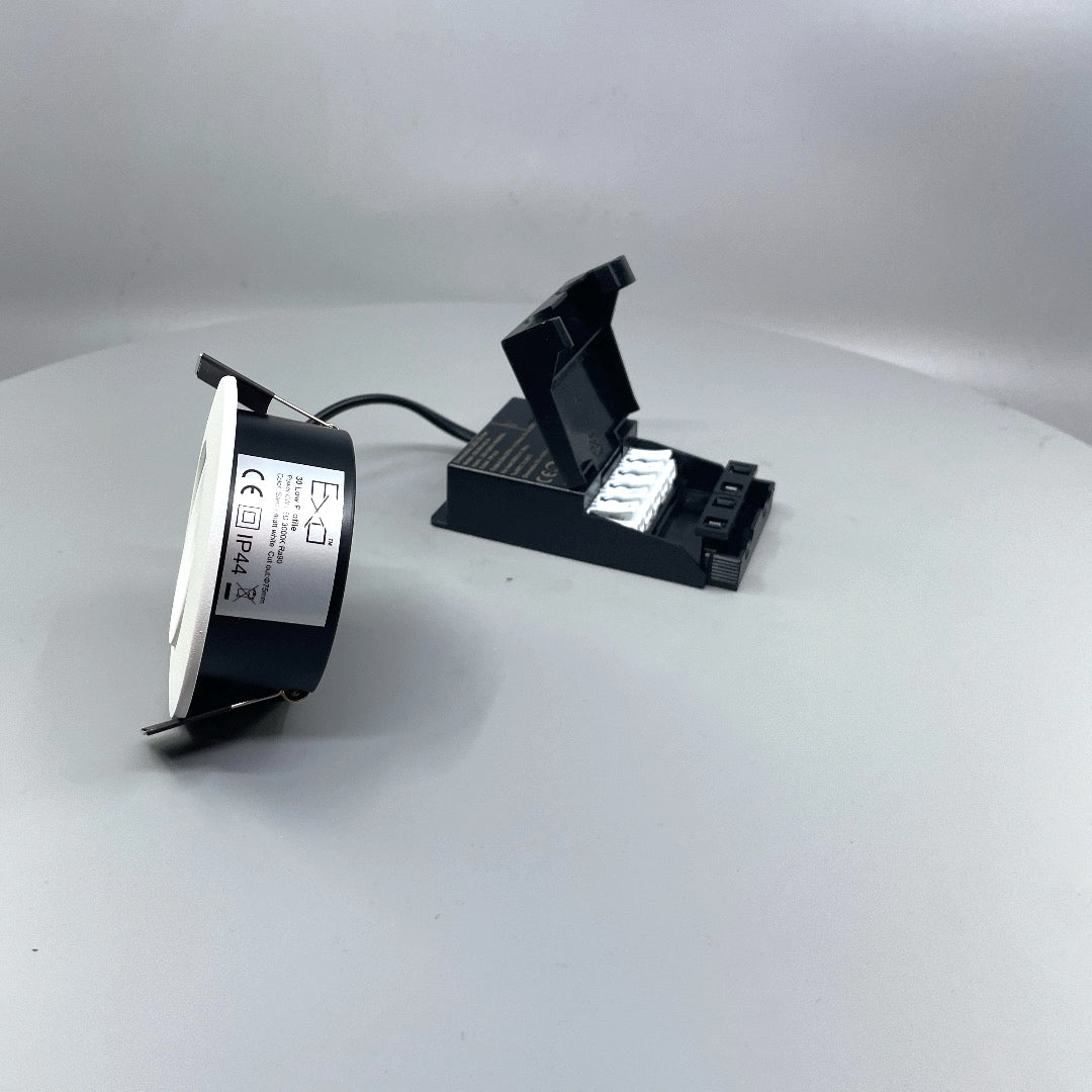 Daxtor EXO 30 Low Profile LED downlight 6W 3000K – mat hvid (360° frame 6)