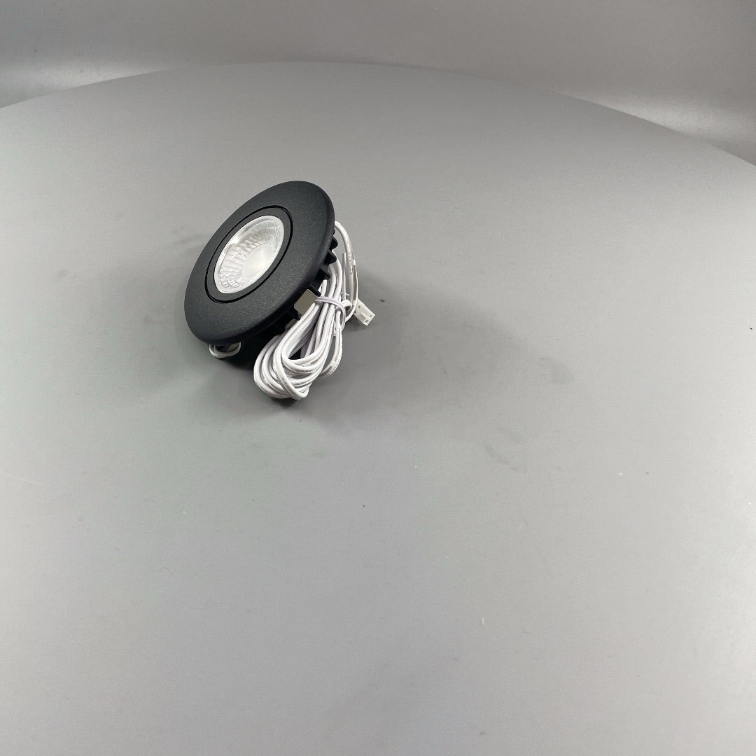 Daxtor Easy 2-Place LED møbelspot 3W 2700K – IP44 – Sort (360° frame 6)
