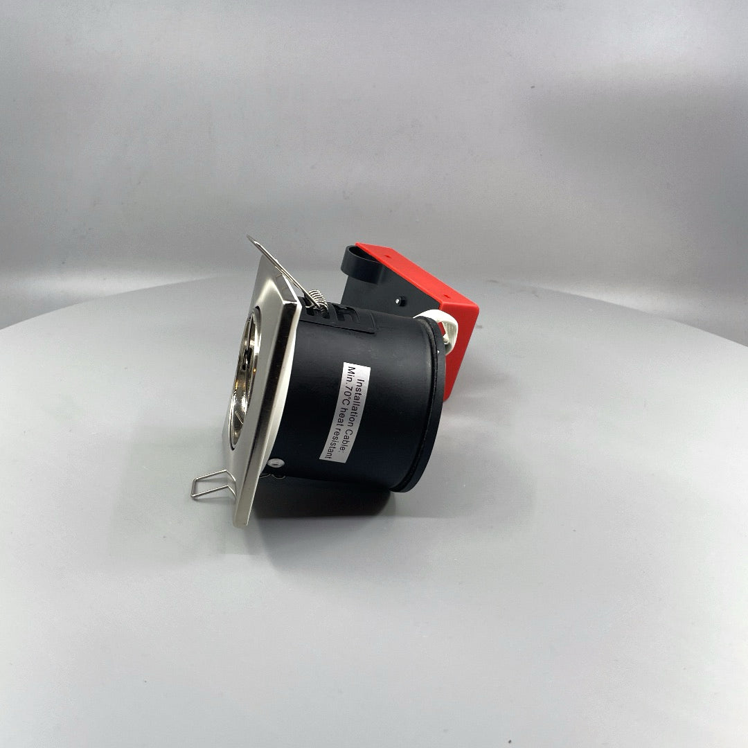 Daxtor Easy 2-Setup MR16 12V firkantet indbygningsspot – maks. 20W (360° frame 6)