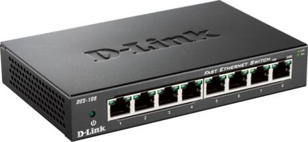 ETHERNET SWITCH 8 X 10/100 MBPS