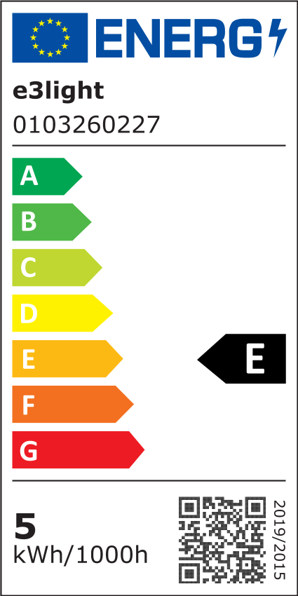 E3Light Led Proxima P45 krone E27 C927 470lm 5W 15000H dæmp klar