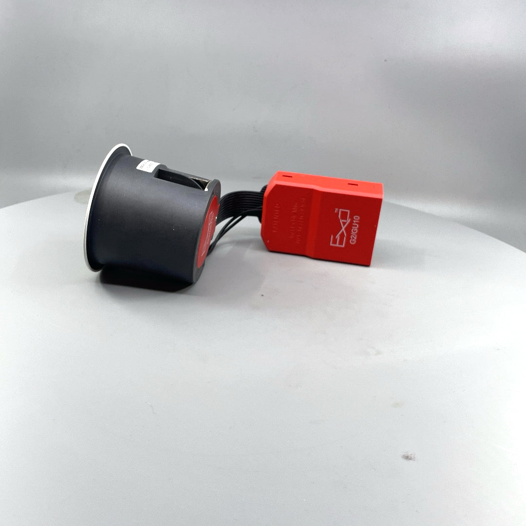 DAXTOR EXO 66 GU10 indbygningsspot uden front – ekskl. lyskilde (360° frame 8)