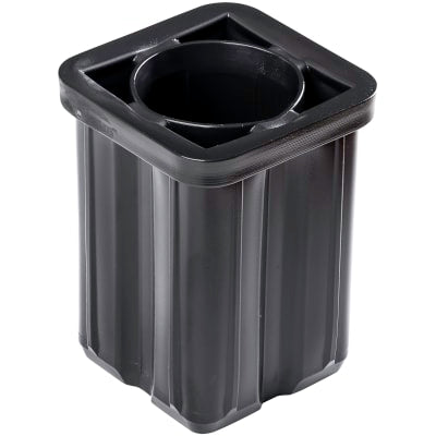 Letbet 60 x 60 mm rørsko til kombifod, passer til 42 mm rør