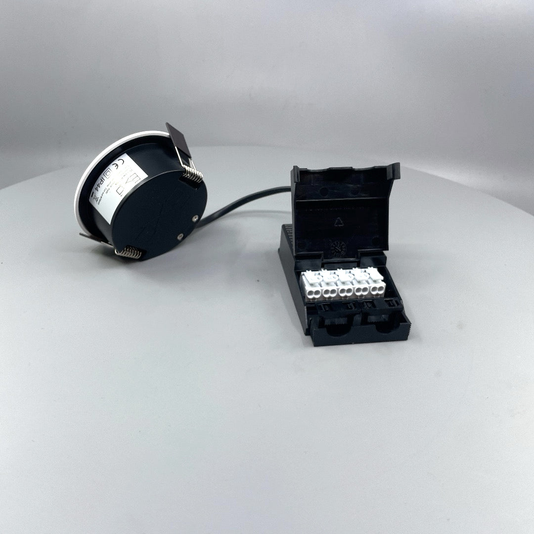 Daxtor EXO 30 Low Profile LED downlight 6W 3000K – mat hvid (360° frame 10)