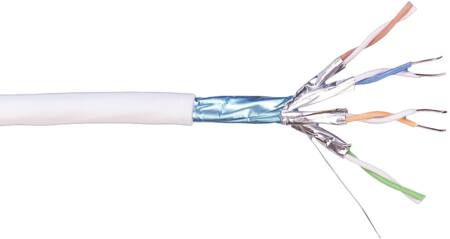 KABEL KAT6A/7 F/FTP 4P 600MHZ 500M DCA