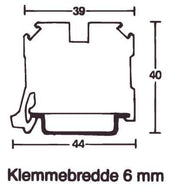GENNEMGANGSKLEMME SAK2,5/35PA
