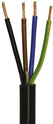 LEDNING 4G1,5 H05VV-F SORT R50