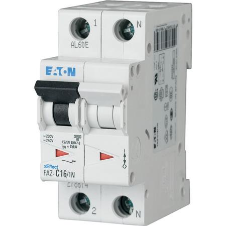AUTOMATSIKRING C6A 1P+N 10KA 2M
