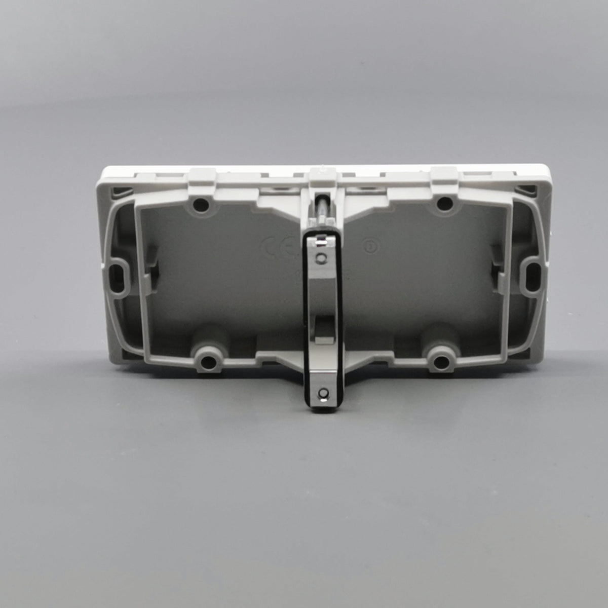 Fuga blænddæksel 2 modul vandret - hvid (360° frame 13)