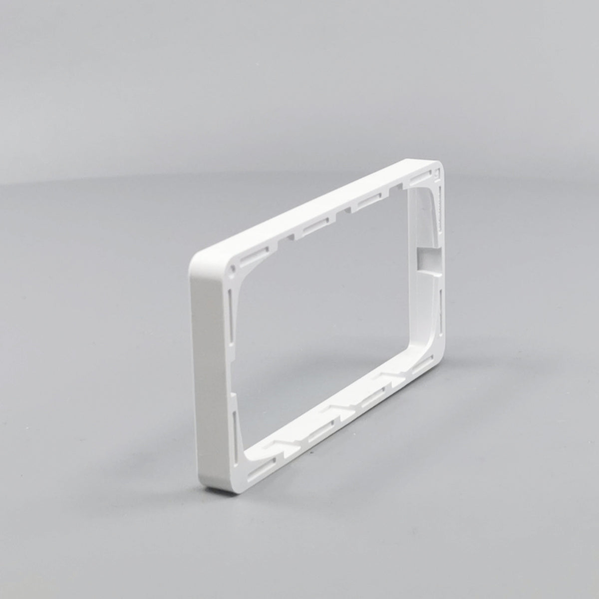 LK Fuga ramme Baseline 50 2m vandret - hvid (360° frame 9)