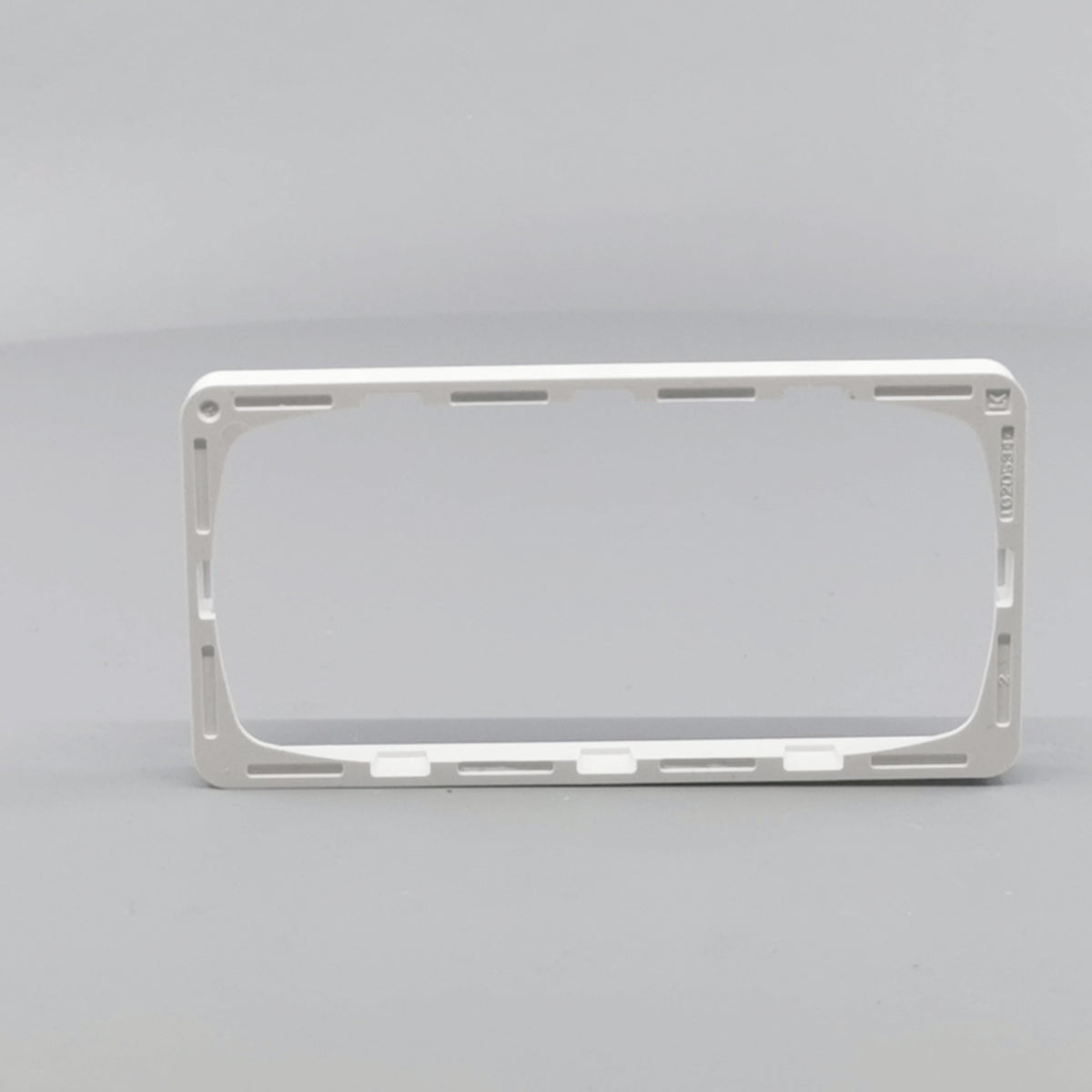 LK Fuga ramme Baseline 50 2m vandret - hvid (360° frame 13)