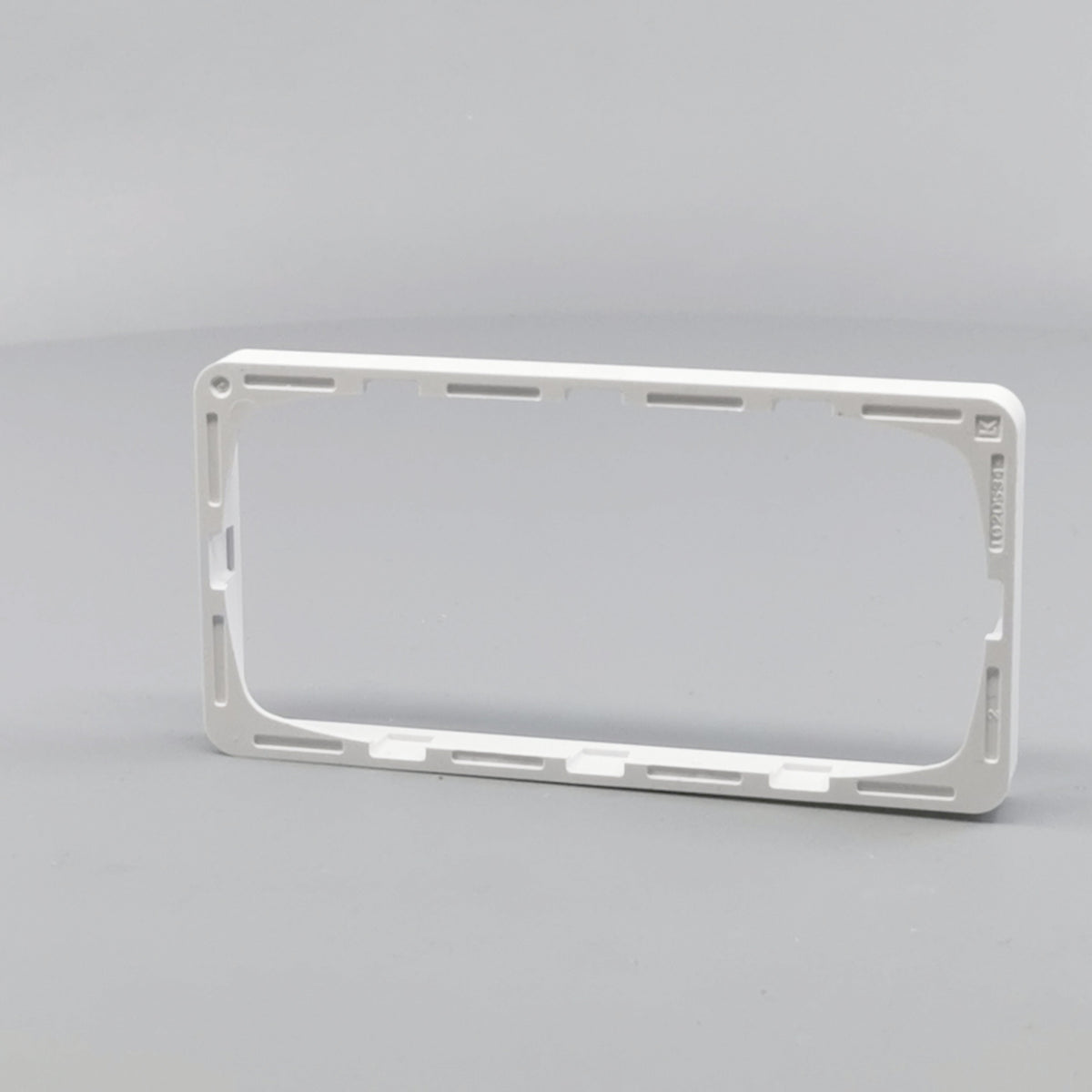 LK Fuga ramme Baseline 50 2m vandret - hvid (360° frame 14)