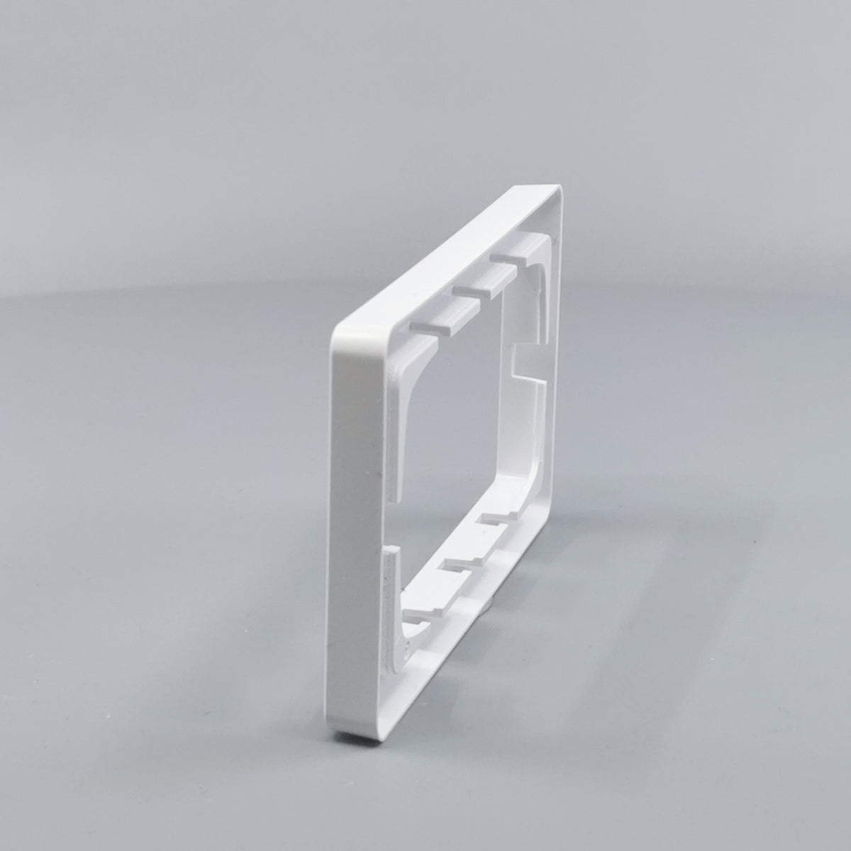 LK Fuga ramme Baseline 63 2m vandret - hvid (360° frame 8)