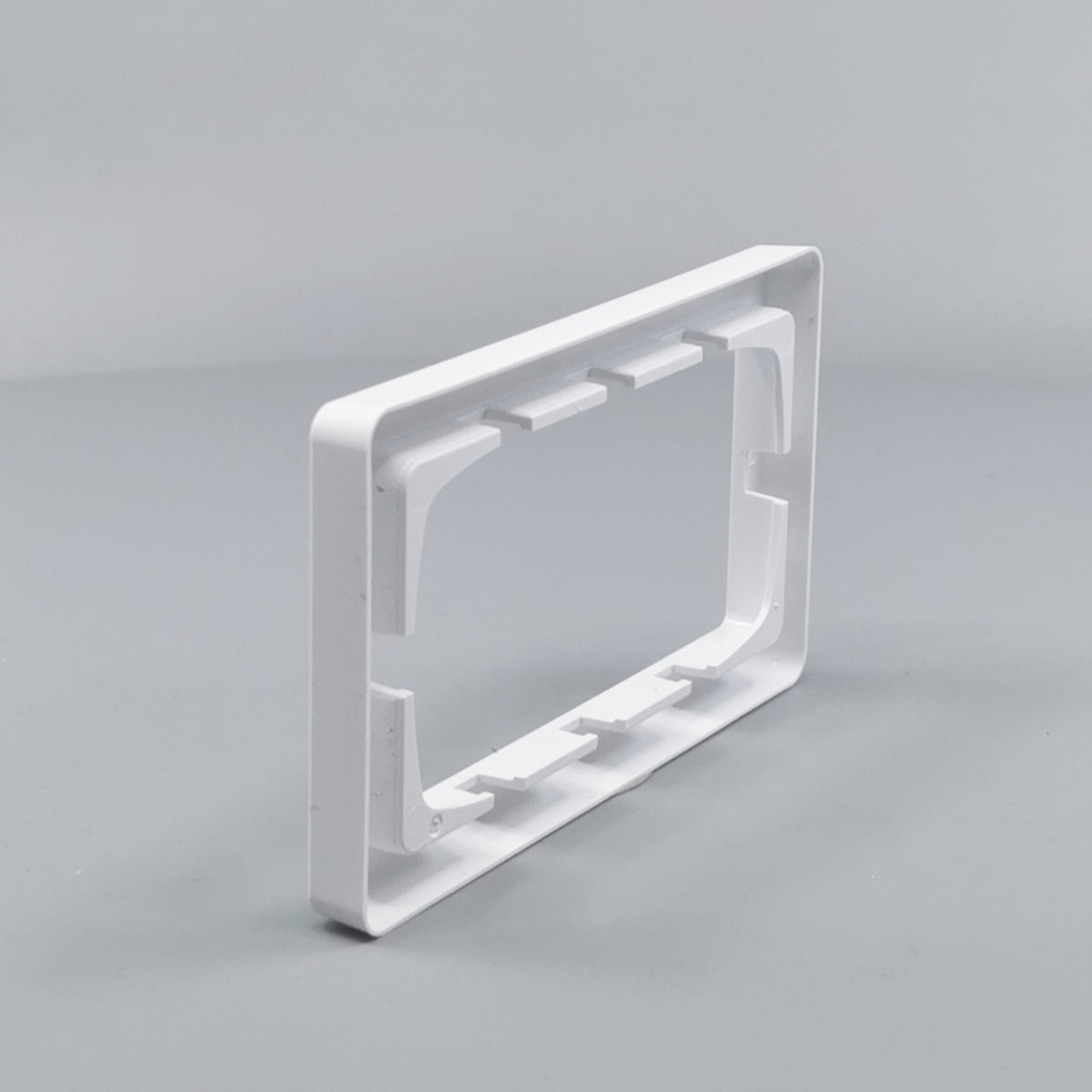 LK Fuga ramme Baseline 63 2m vandret - hvid (360° frame 9)