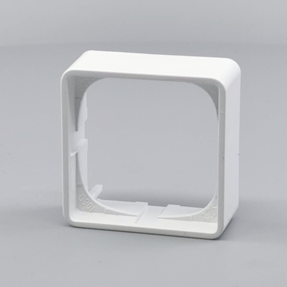 LK Fuga ramme Baseline 50 1m 21mm høj - hvid (360° frame 2)