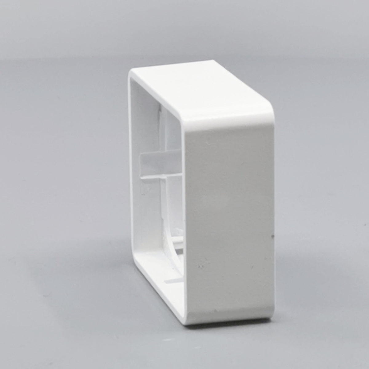 LK Fuga ramme Baseline 50 1m 21mm høj - hvid (360° frame 6)
