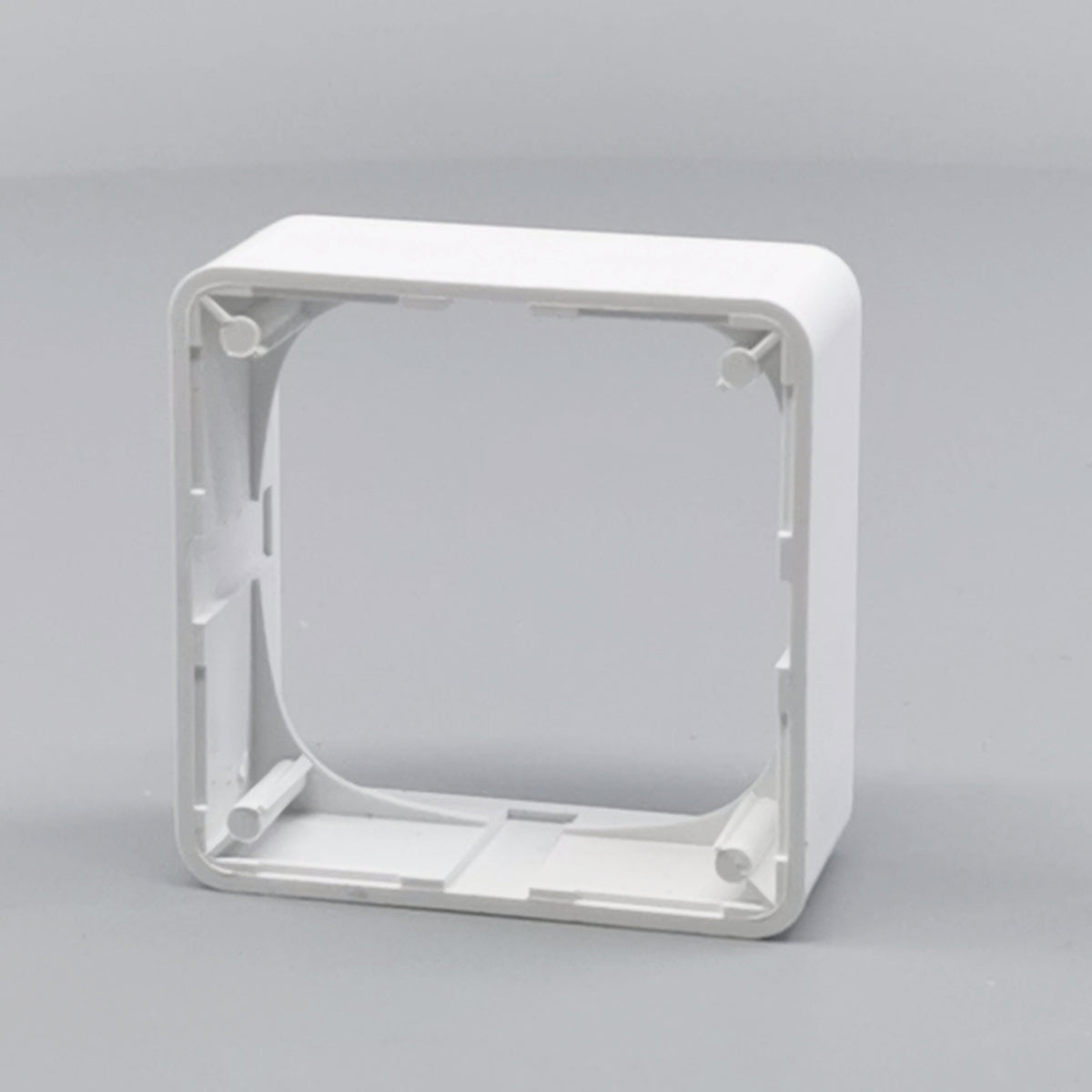 LK Fuga ramme Baseline 50 1m 21mm høj - hvid (360° frame 14)