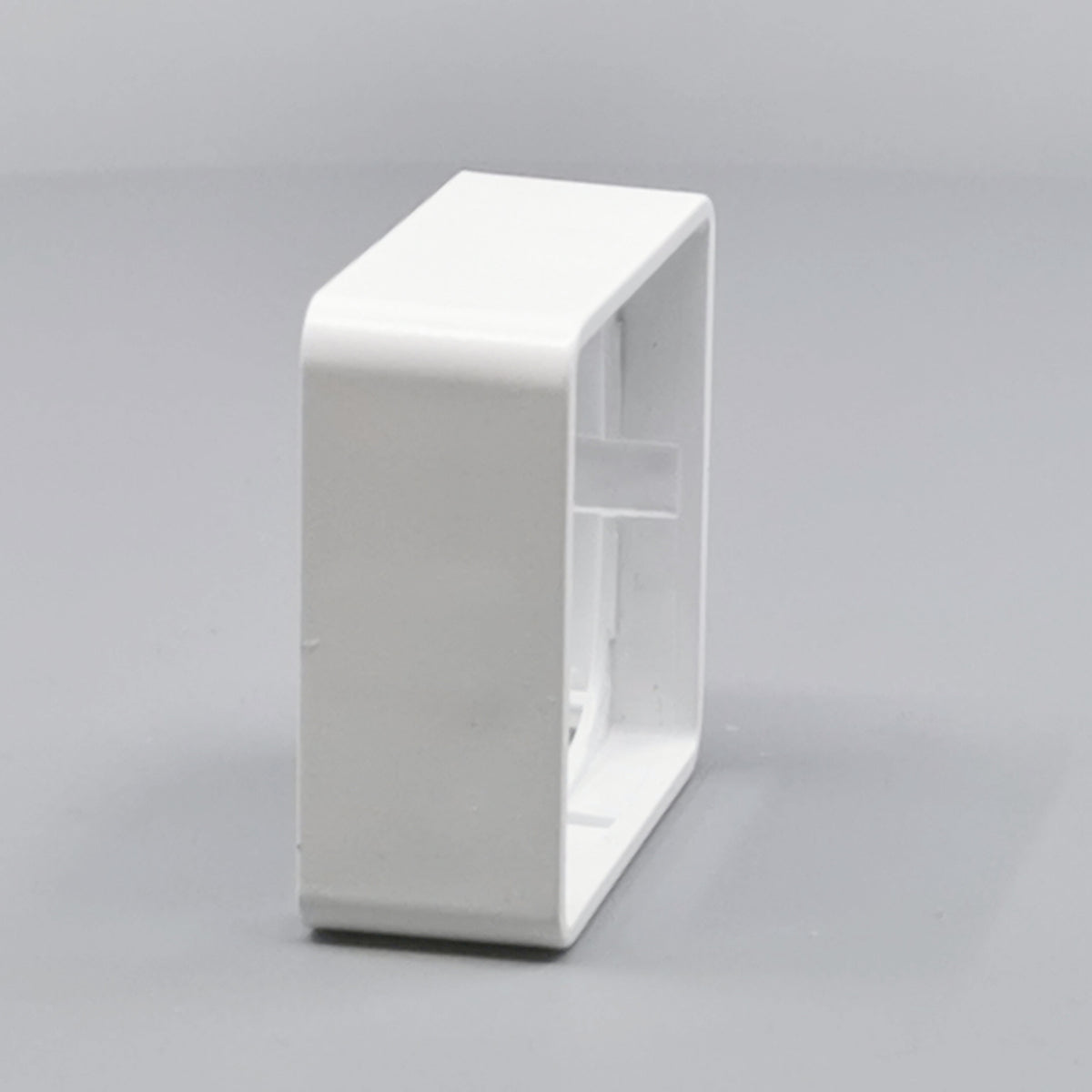 LK Fuga ramme Baseline 50 1m 21mm høj - hvid (360° frame 20)
