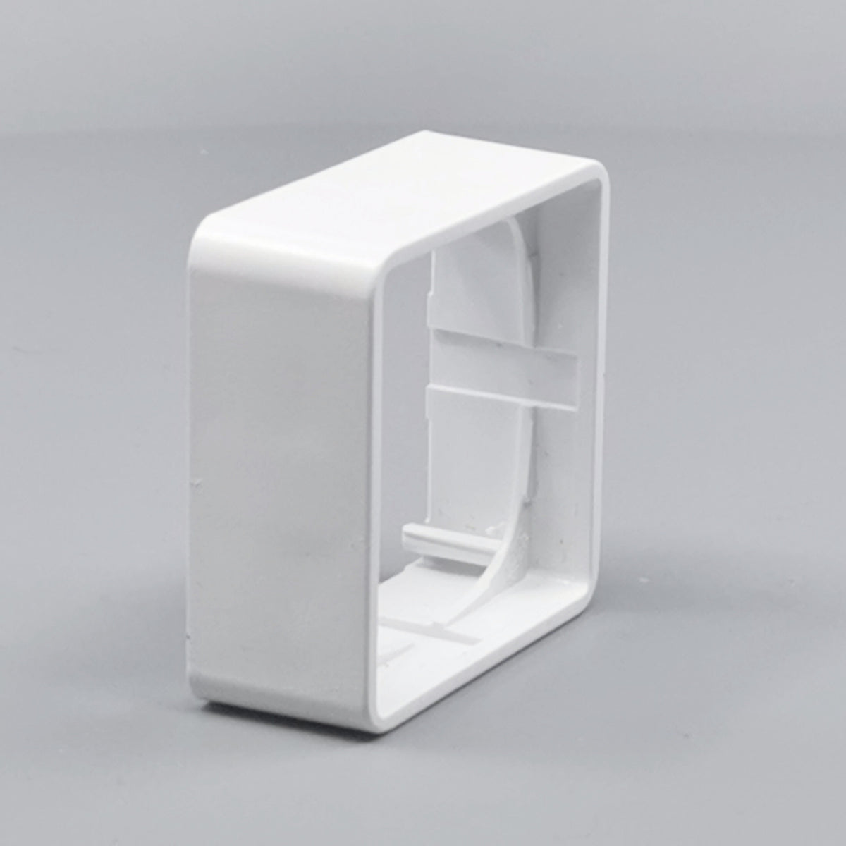 LK Fuga ramme Baseline 50 1m 21mm høj - hvid (360° frame 21)