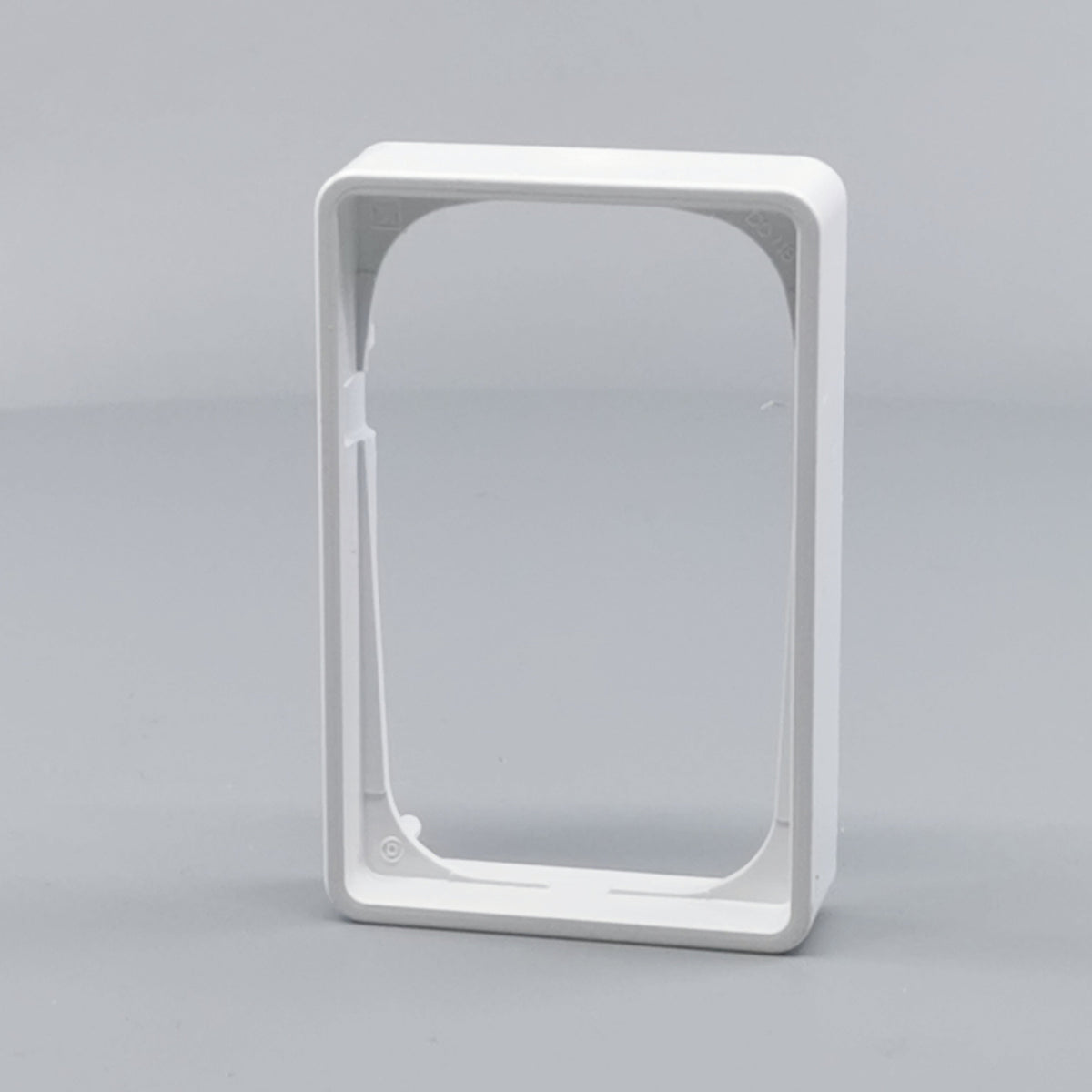LK Fuga ramme Baseline 50 1½m 14mm høj - hvid (360° frame 2)