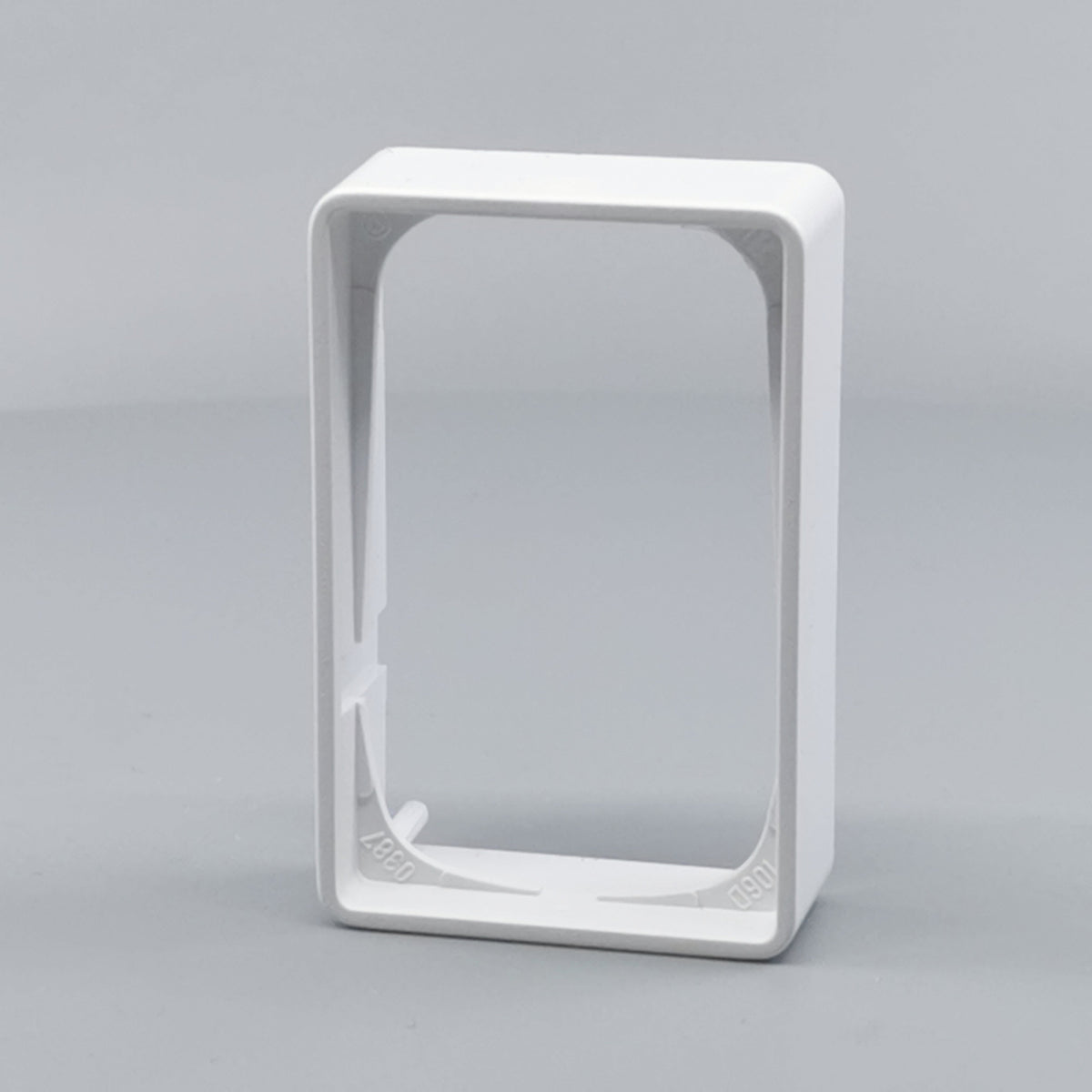 LK Fuga ramme Baseline 50 1½m 21mm høj - hvid (360° frame 2)