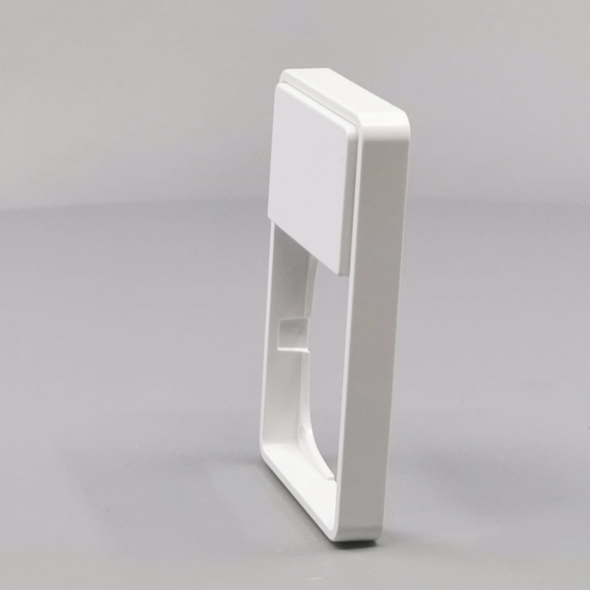 LK Fuga ramme Baseline 50 1½m m. tekstfelt - hvid (360° frame 6)