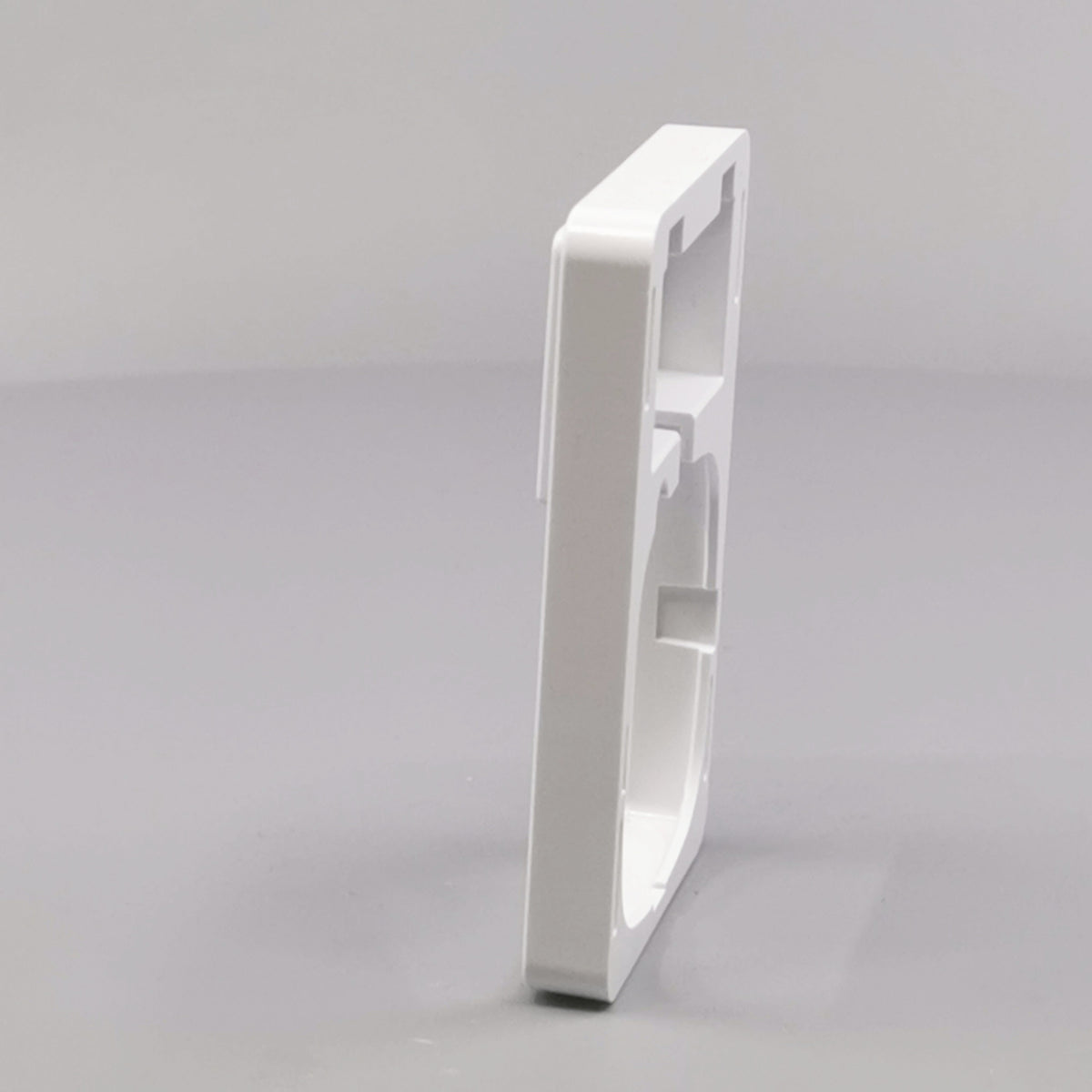 LK Fuga ramme Baseline 50 1½m m. tekstfelt - hvid (360° frame 8)