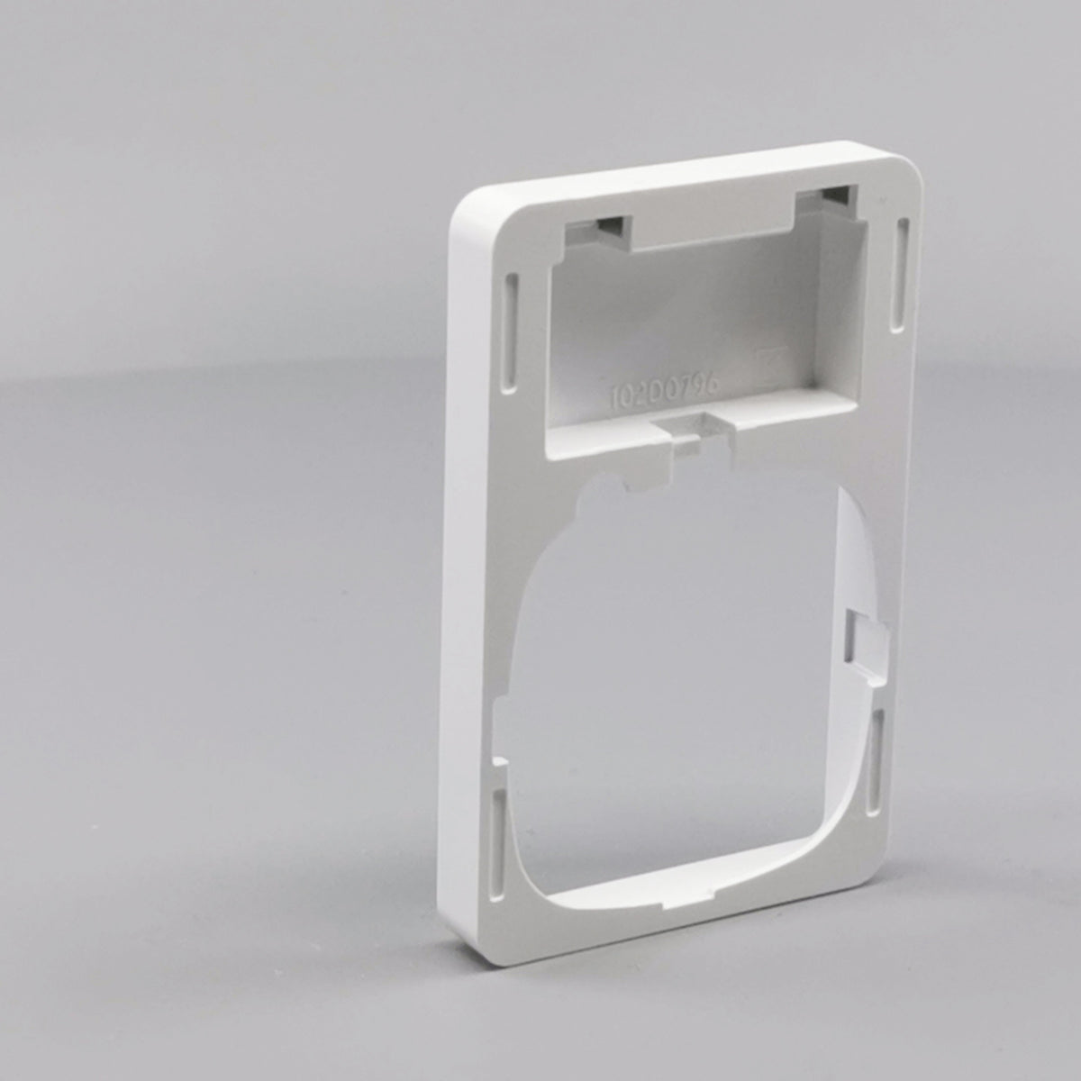 LK Fuga ramme Baseline 50 1½m m. tekstfelt - hvid (360° frame 11)