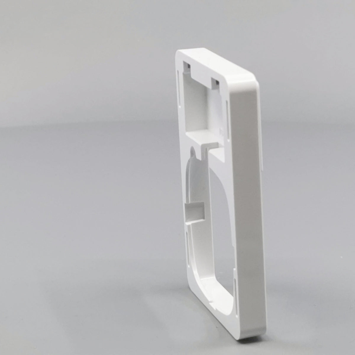 LK Fuga ramme Baseline 50 1½m m. tekstfelt - hvid (360° frame 18)