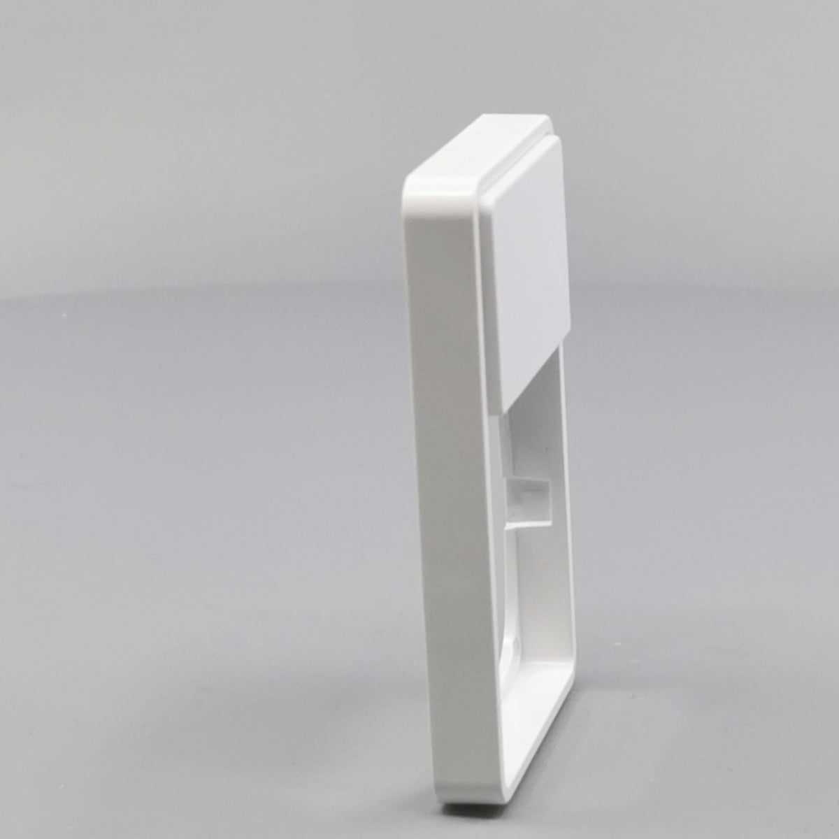 LK Fuga ramme Baseline 50 1½m m. tekstfelt - hvid (360° frame 20)