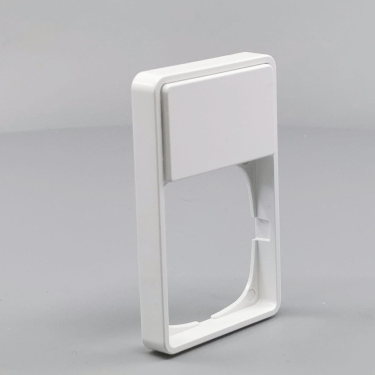 LK Fuga ramme Baseline 50 1½m m. tekstfelt - hvid (360° frame 22)