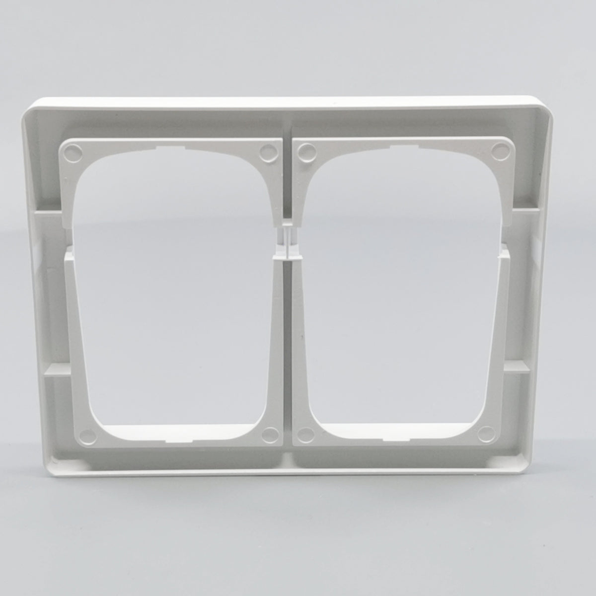 LK Fuga ramme Baseline 63 2x1½m - hvid (360° frame 13)