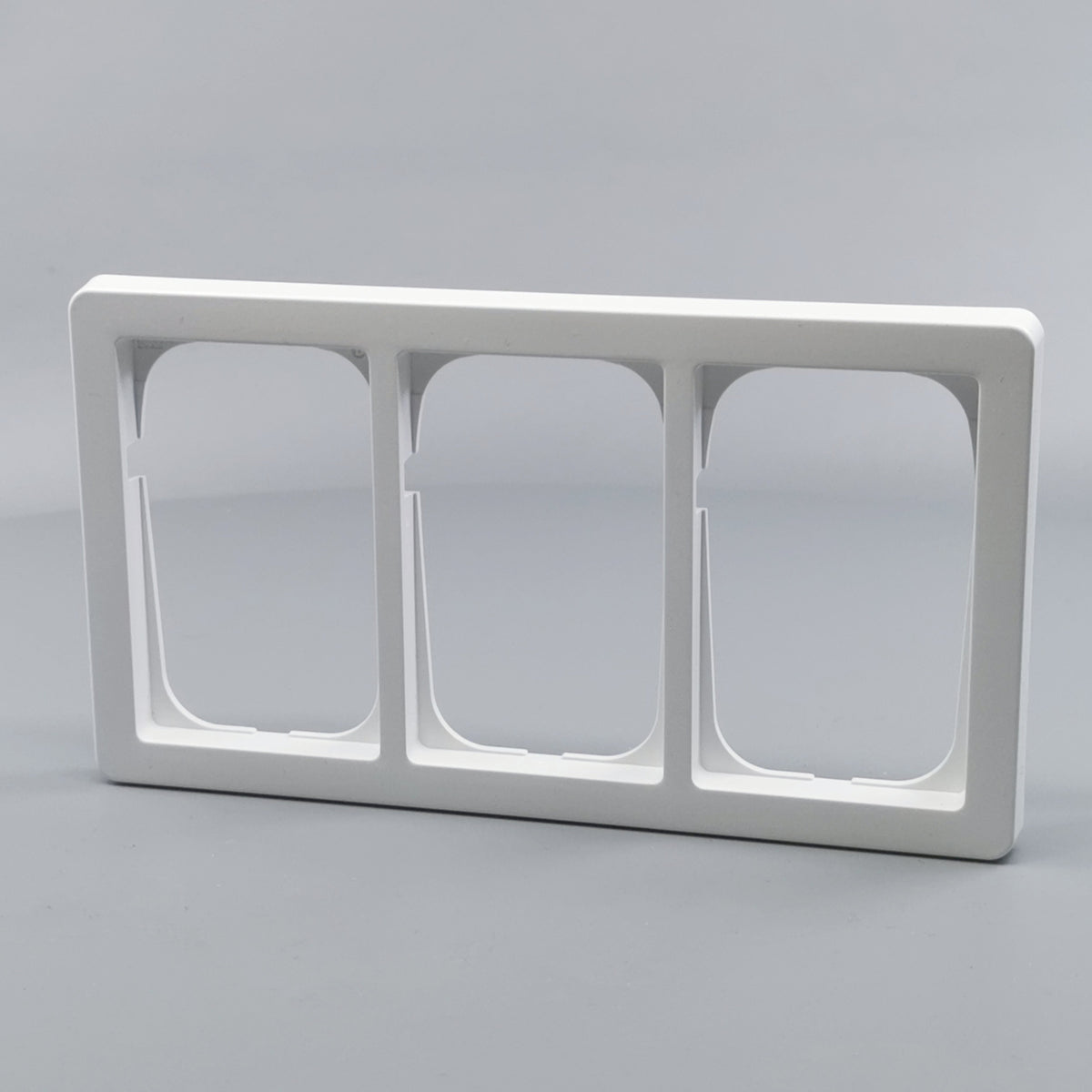 LK Fuga ramme Baseline 63 3x1½m - hvid (360° frame 2)