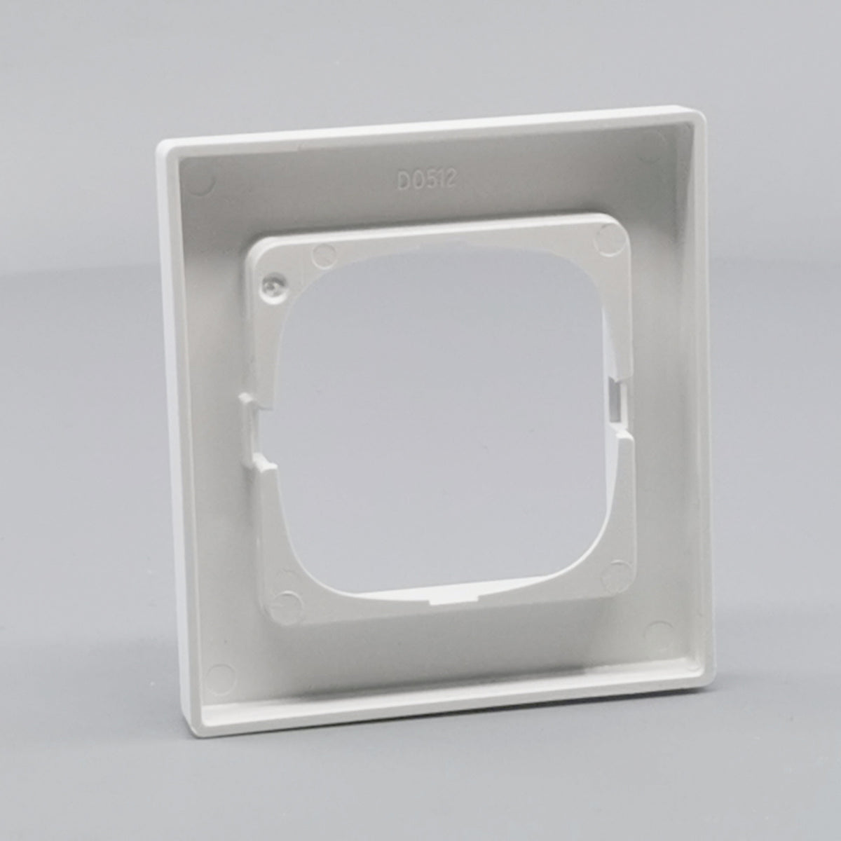 LK Fuga ramme Baseline 68 1m - hvid (360° frame 12)