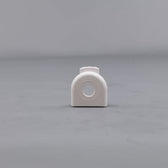 Plasttylle for rund kabel hvid