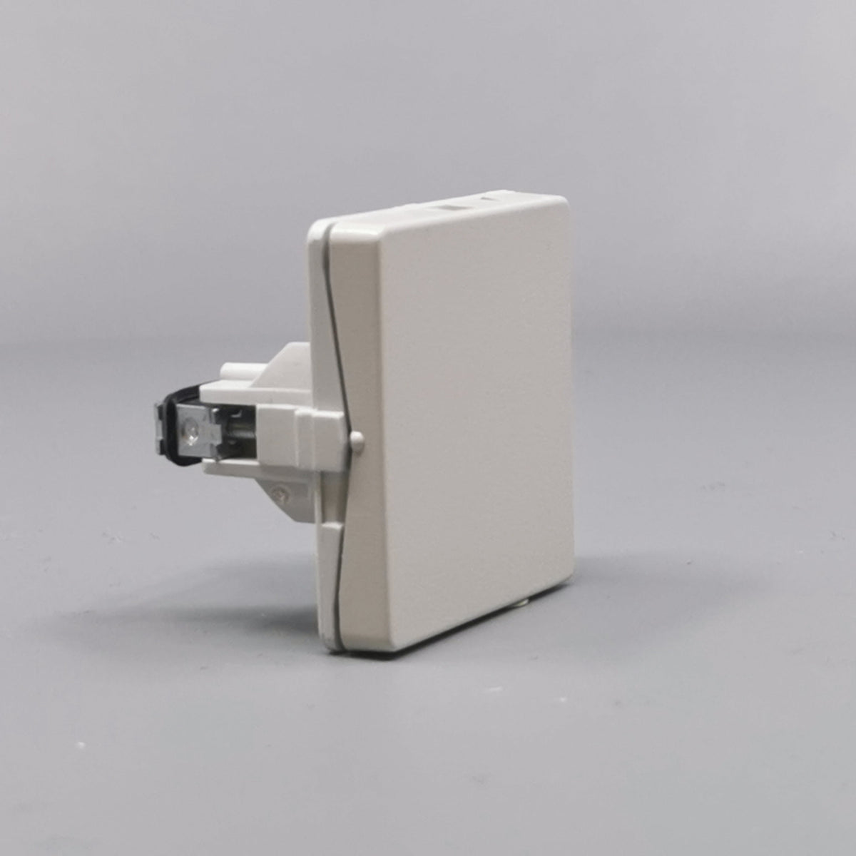 LK Fuga blænddæksel 1 modul - lysegrå (360° frame 21)