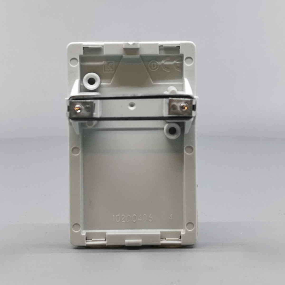 Fuga 1½ modul blænddæksel lysegrå (360° frame 13)