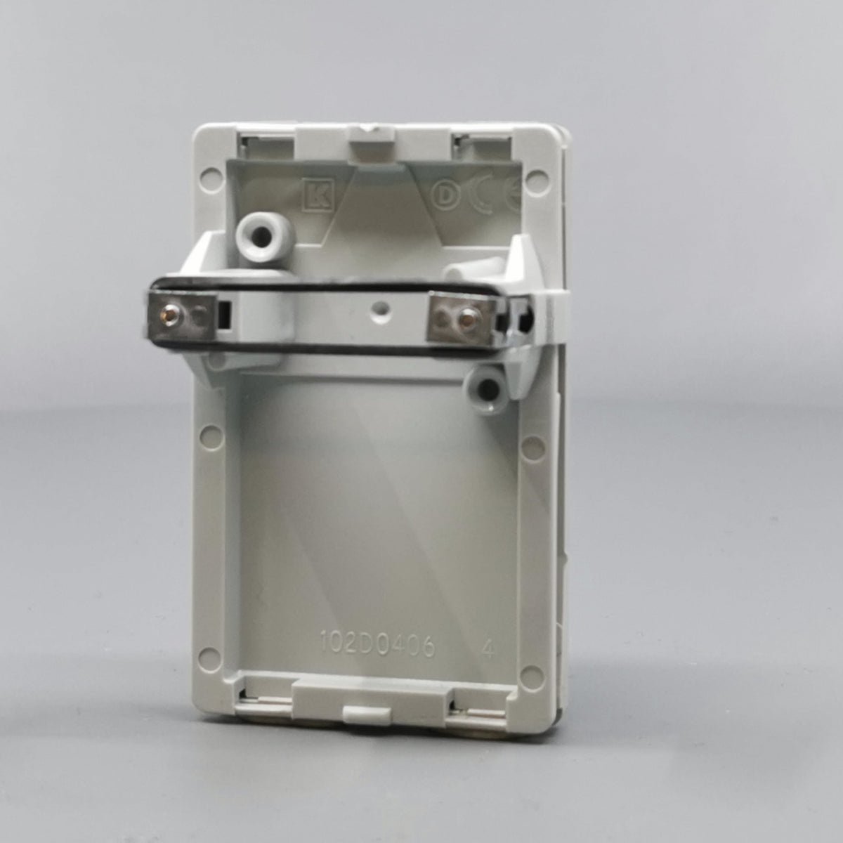 Fuga 1½ modul blænddæksel lysegrå (360° frame 14)