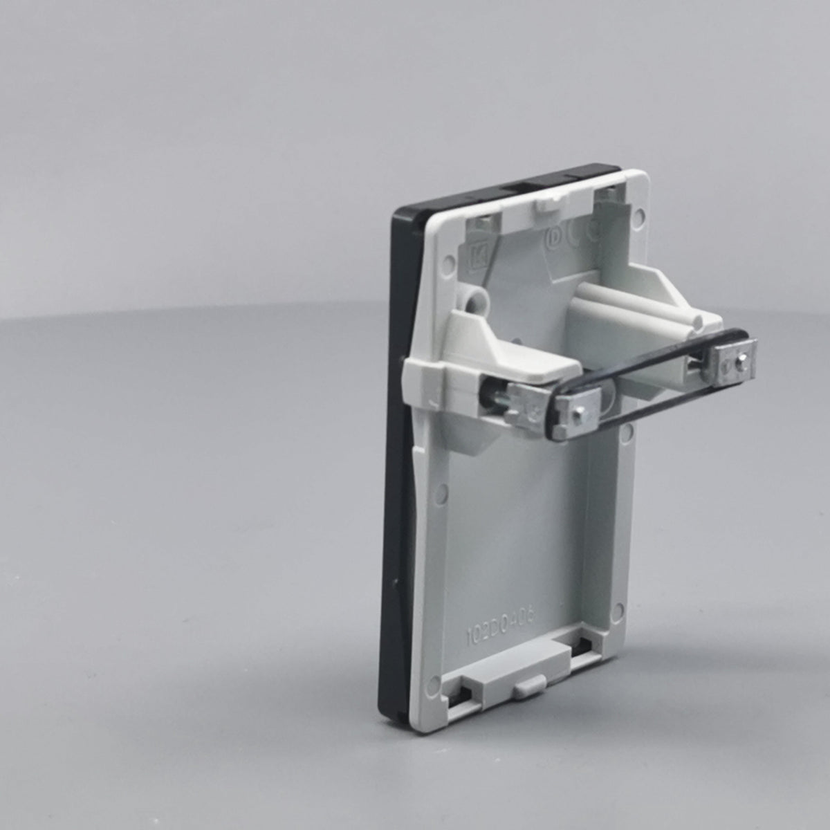 Fuga 1½ modul blænddæksel koksgrå (360° frame 10)