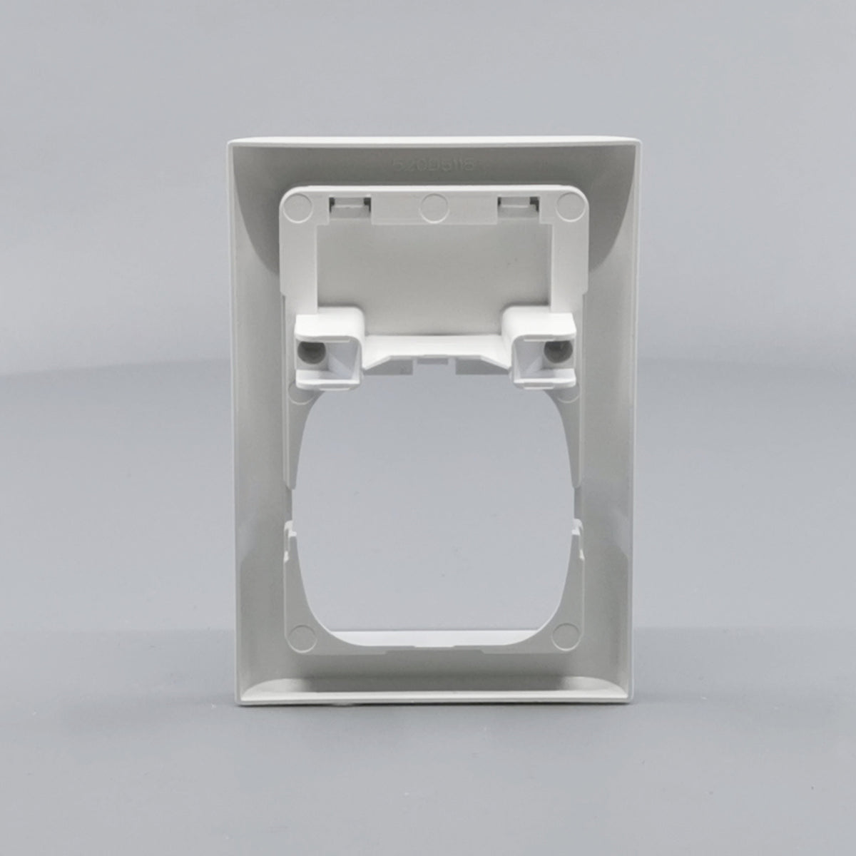 LK Fuga ramme Softline 63 1½m m. tekstfelt - hvid (360° frame 13)