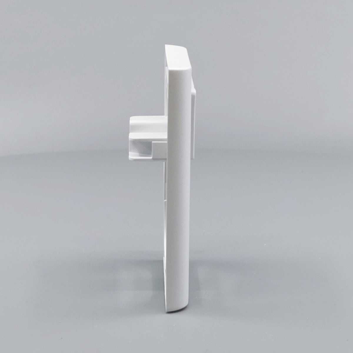 LK Fuga ramme Softline 63 1½m m. tekstfelt - hvid (360° frame 19)