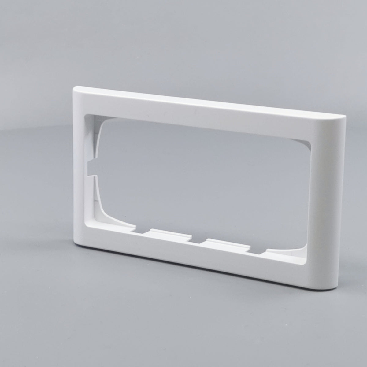 LK Fuga ramme Softline 63 2m vandret - hvid (360° frame 3)