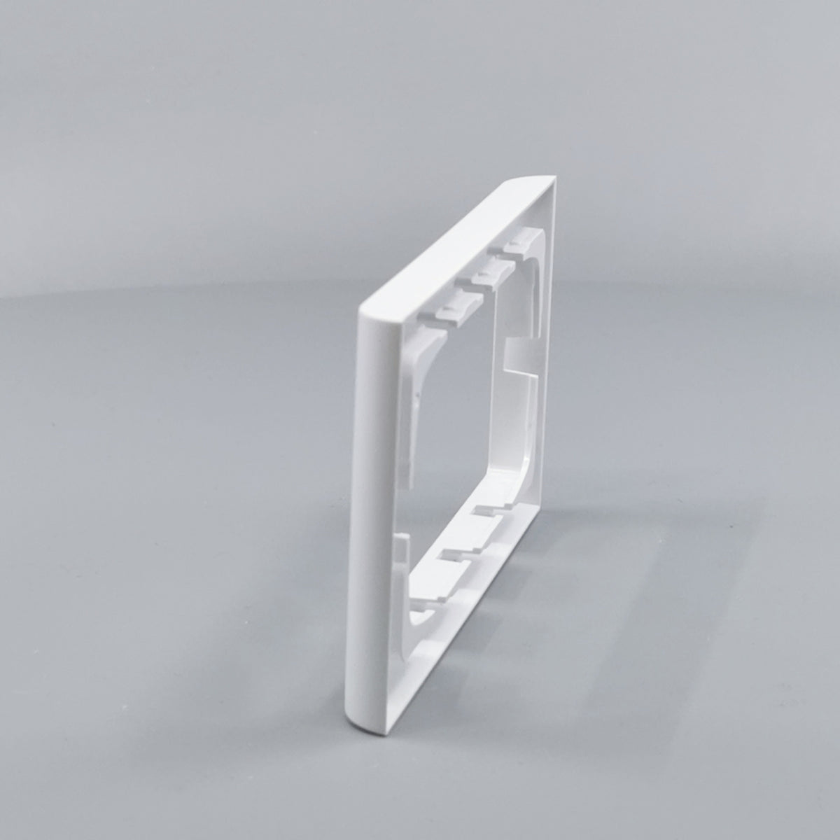 LK Fuga ramme Softline 63 2m vandret - hvid (360° frame 8)