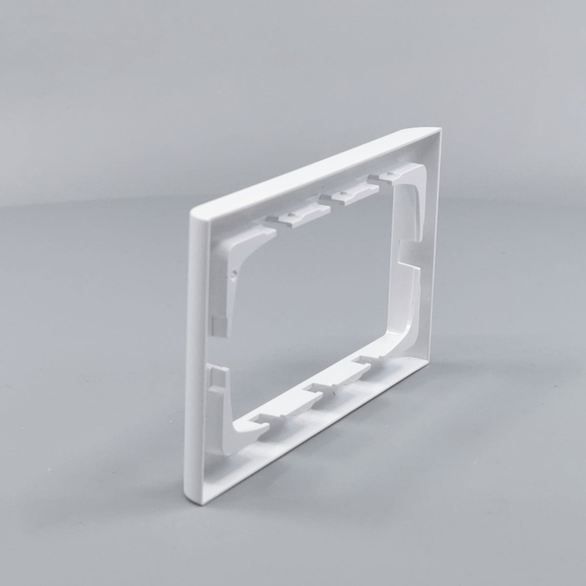 LK Fuga ramme Softline 63 2m vandret - hvid (360° frame 9)