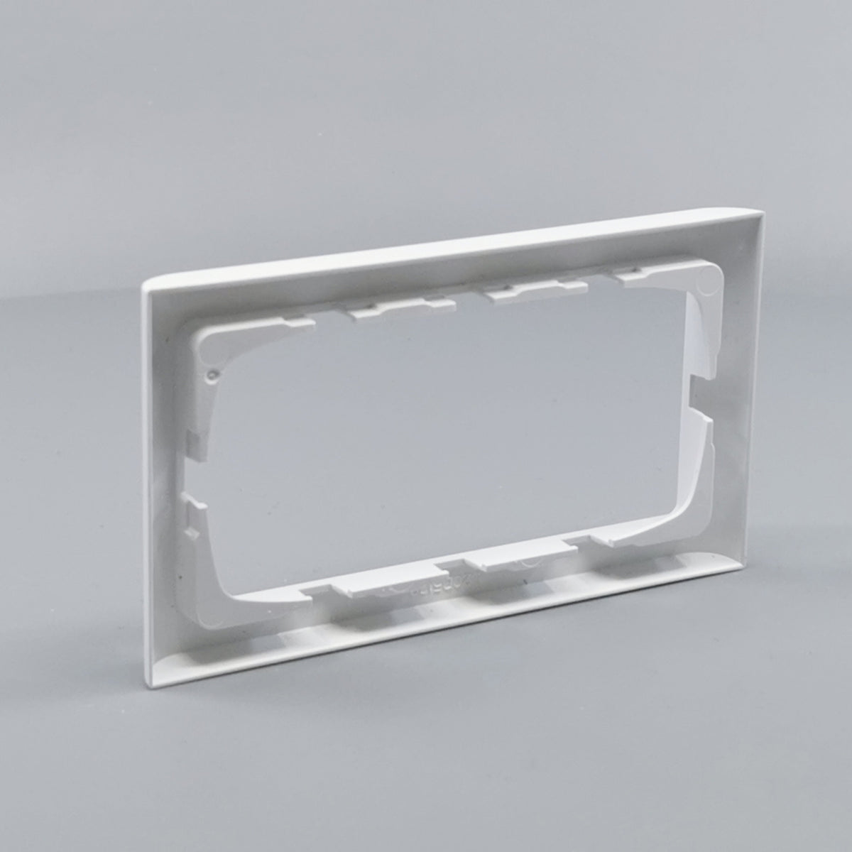 LK Fuga ramme Softline 63 2m vandret - hvid (360° frame 11)