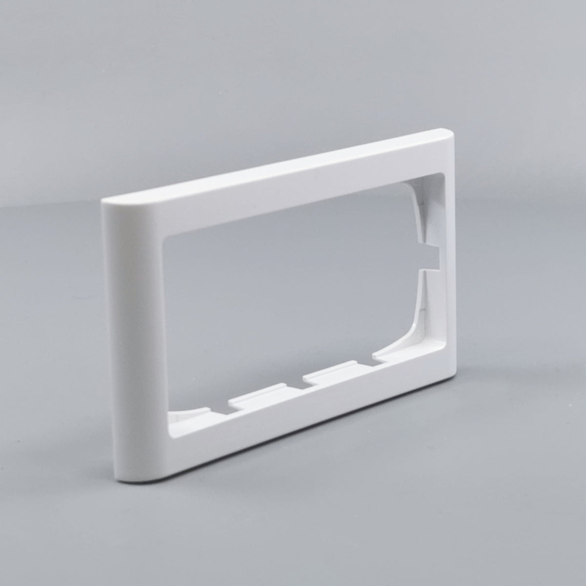 LK Fuga ramme Softline 63 2m vandret - hvid (360° frame 22)