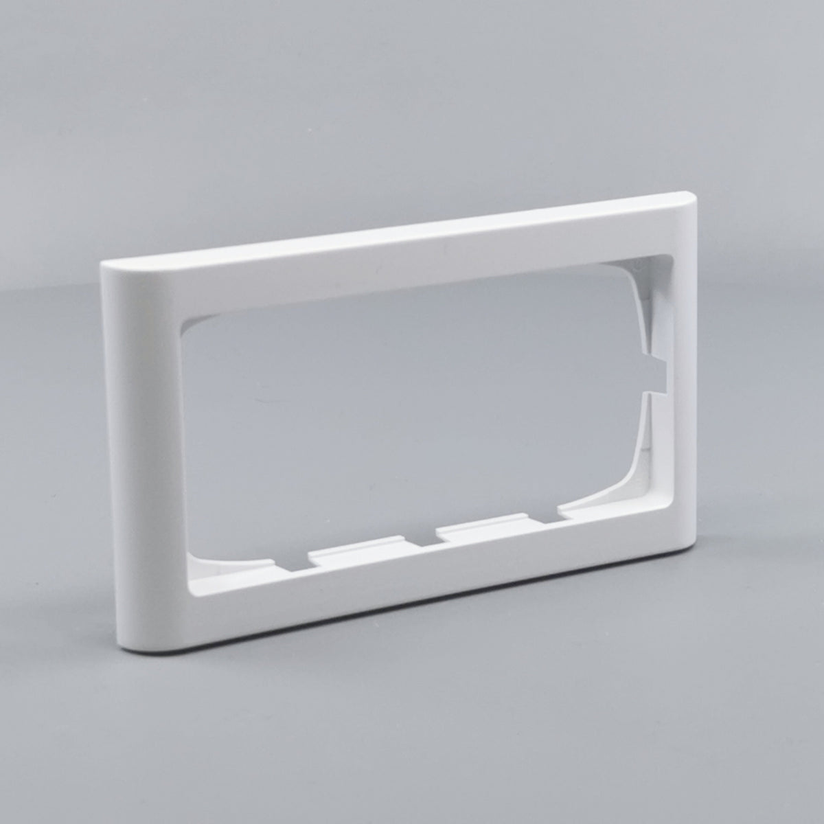 LK Fuga ramme Softline 63 2m vandret - hvid (360° frame 23)