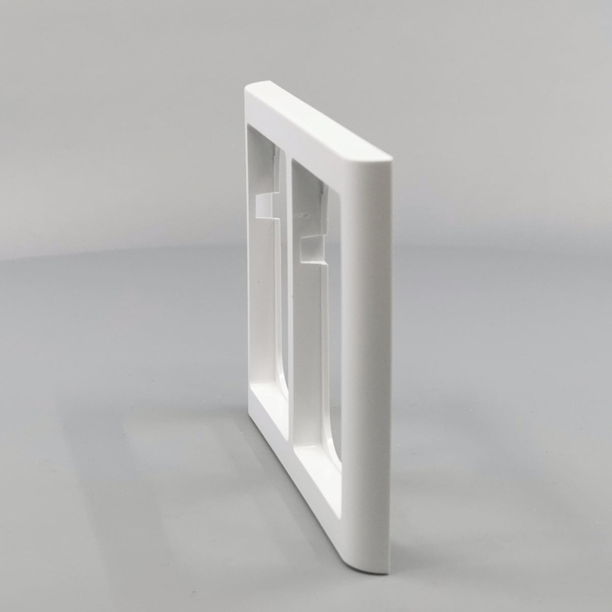 LK Fuga ramme Softline 63 2x1½m - hvid (360° frame 6)